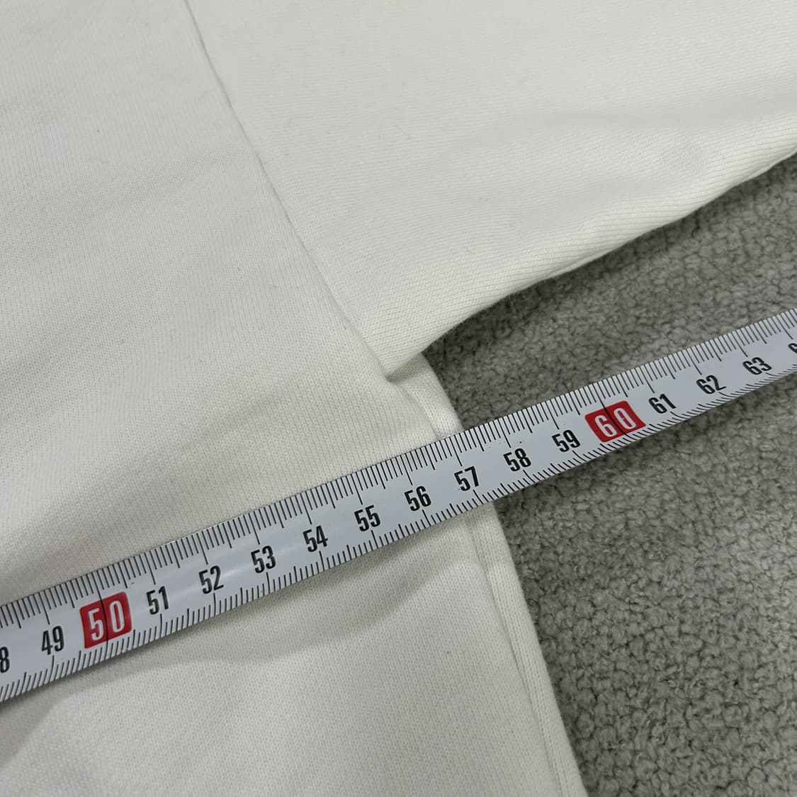 라이프워크 화이트 맨투맨 티셔츠 m 상품이미지5