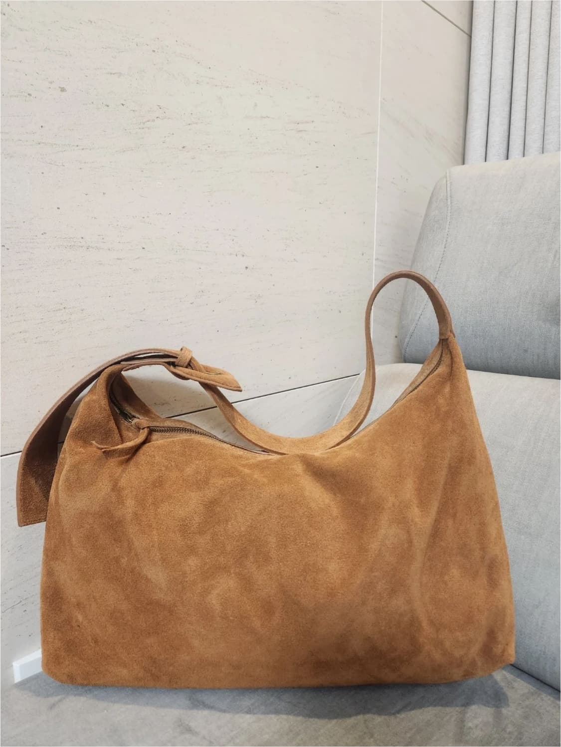 [바니스뉴욕] 이태리직수입 스웨이드 백 상품이미지5