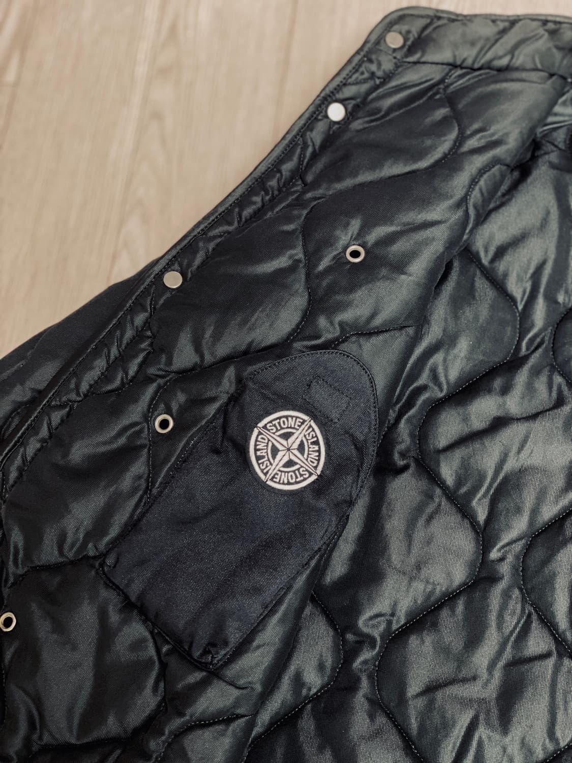  스톤아일랜드 패딩 이너 + 복각 M1951 피쉬테일 야상 L + XL 상품이미지5