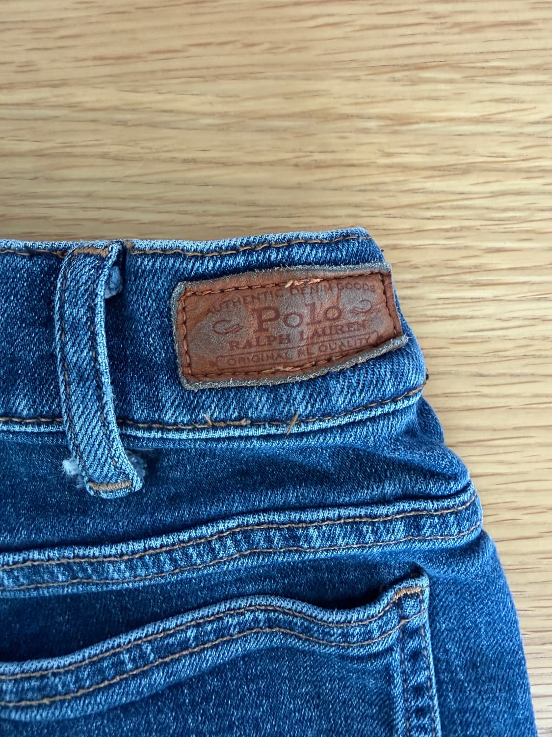 폴로 랄프로렌(POLO RALPH LAUREN) 데님 팬츠(큐알 인증) 상품이미지7