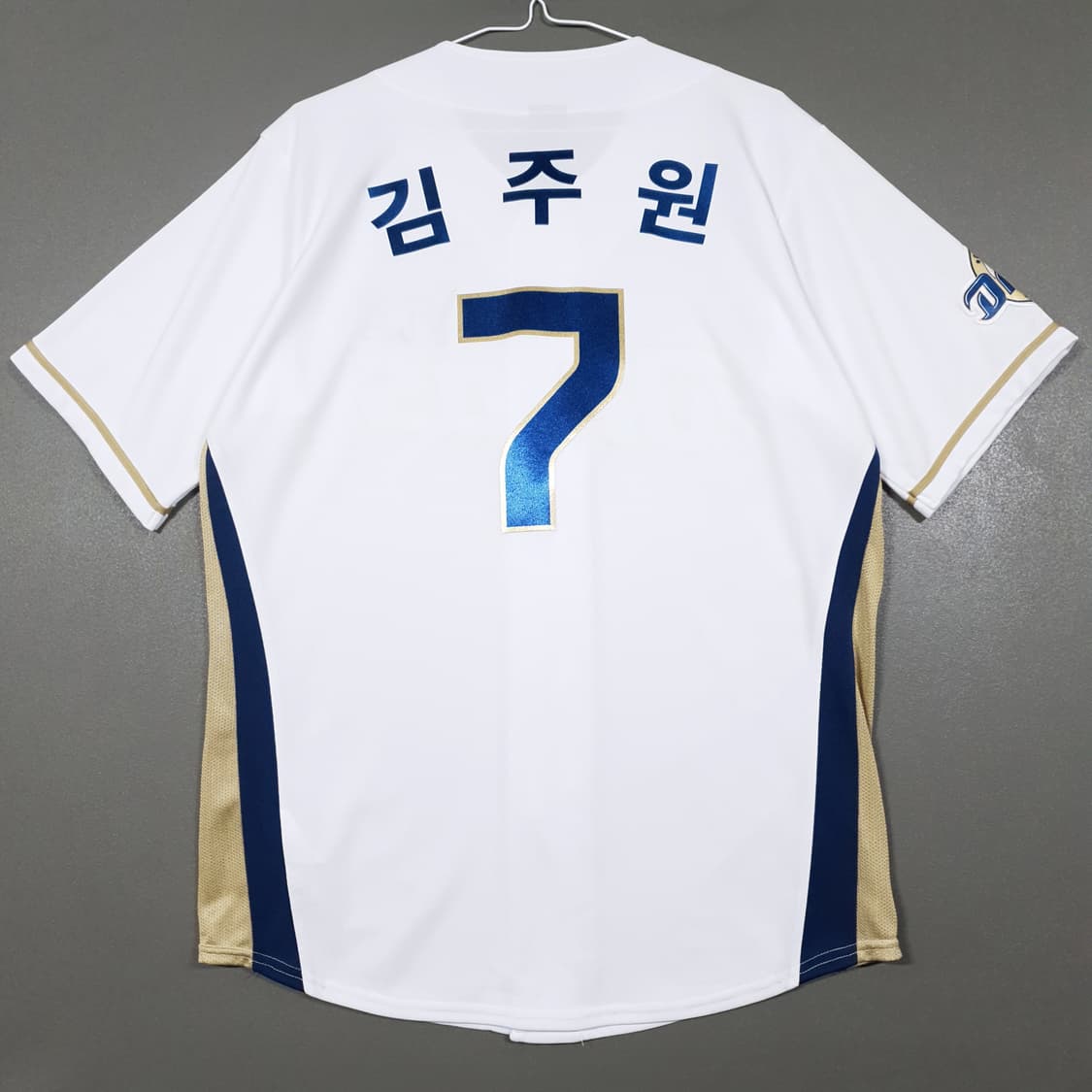 M (95) NC다이노스 24시즌 홈 유니폼 반팔 져지 김주원 마킹 상품이미지1