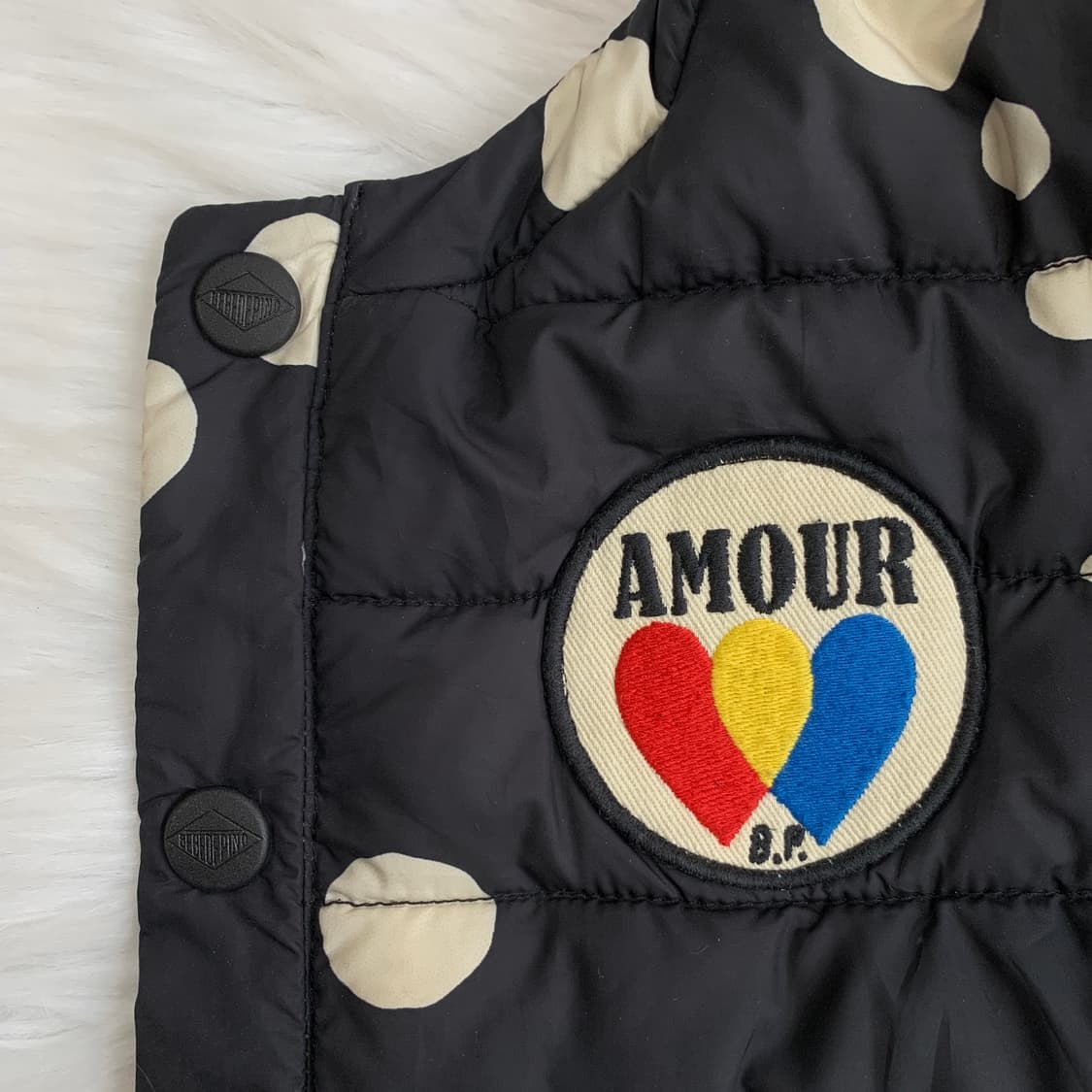 베베드피노 도트 경량 롱패딩 1718 상품이미지5