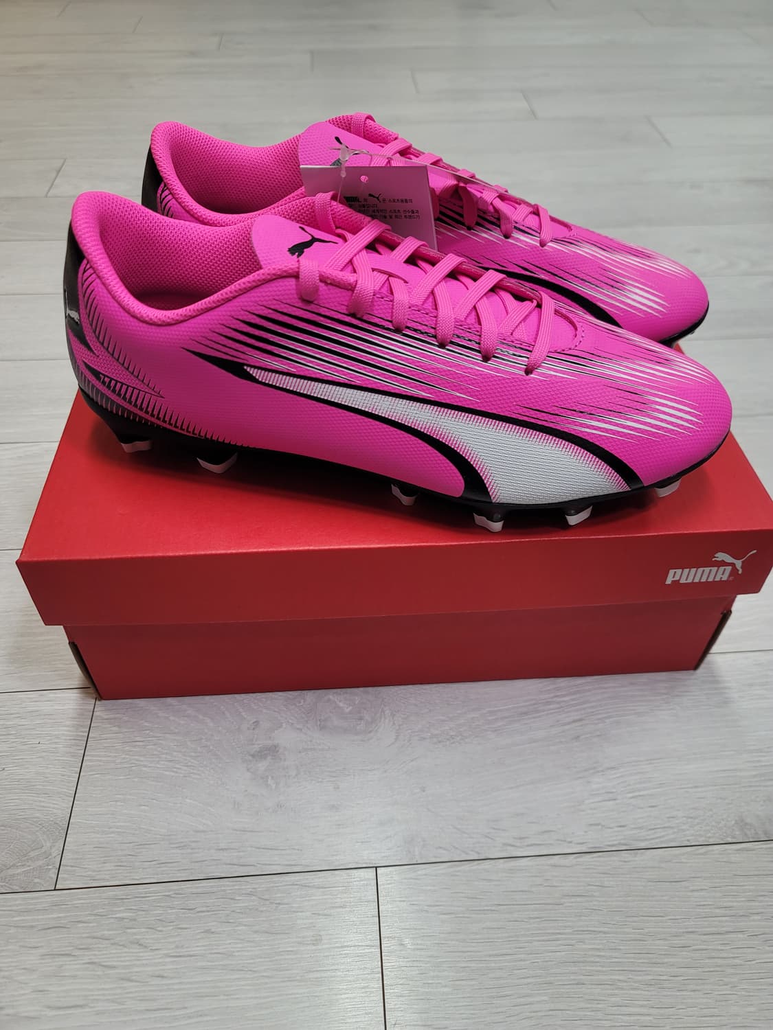(260)푸마 축구화 울트라 플레이 FG/AG[대전 직거래도 가능] 상품이미지6
