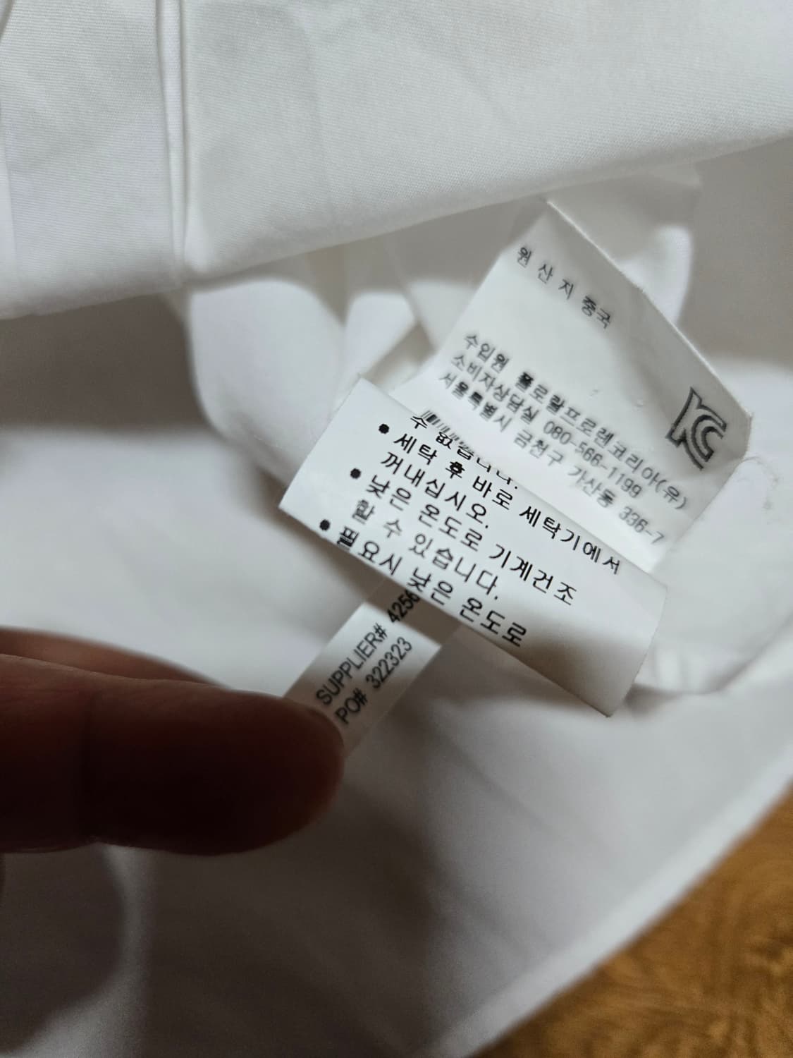 폴로 랄프로렌  정품 여성 리본 셔츠 블라우스 상품이미지9