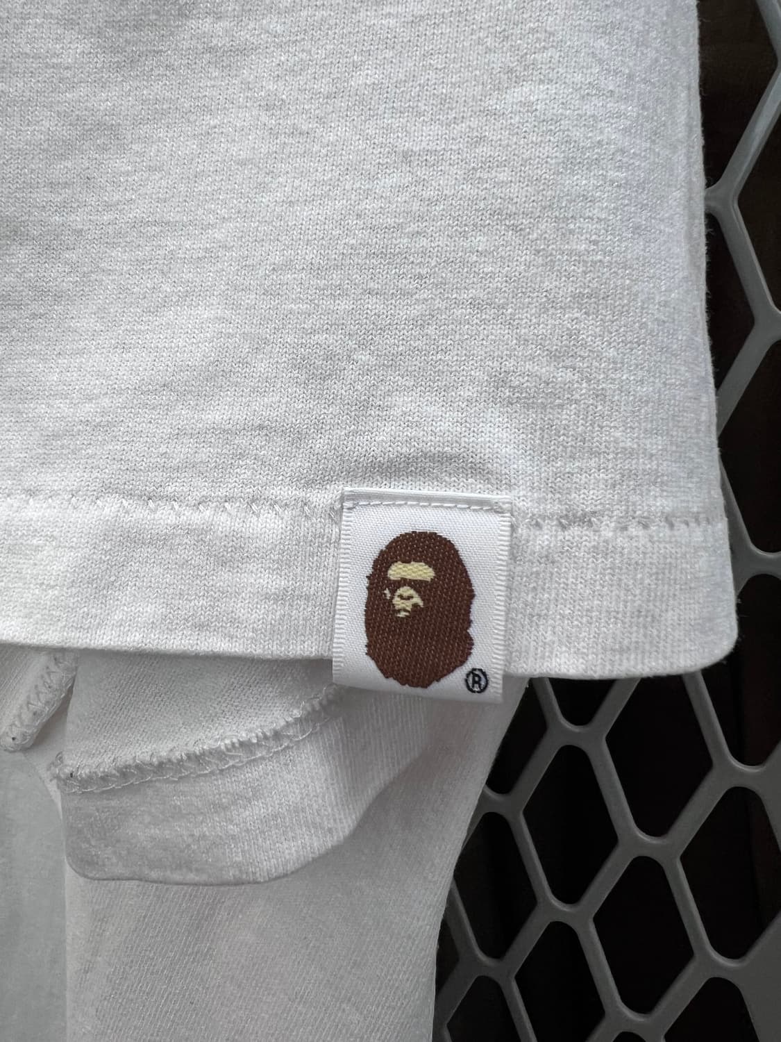 베이프 BAPE 컬리지 로고 카모 티셔츠 2XL 상품이미지6