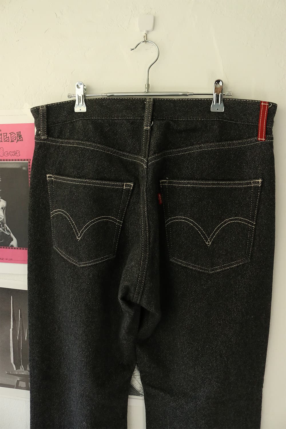 준야 와타나베 맨 리바이스 블랙 울 블랜드 팬츠  상품이미지6