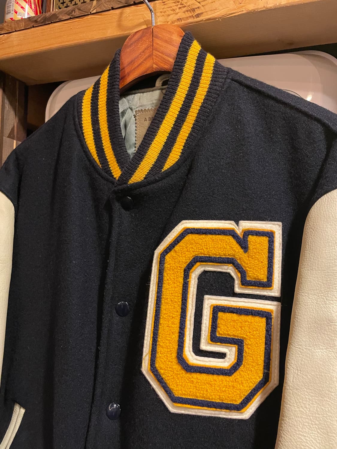 Golden bear varsity jacket 상품이미지2