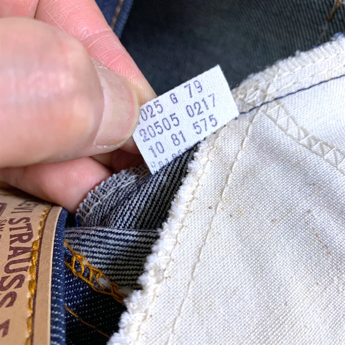 [34] 80s levis 505 Deadstock pants 상품이미지10