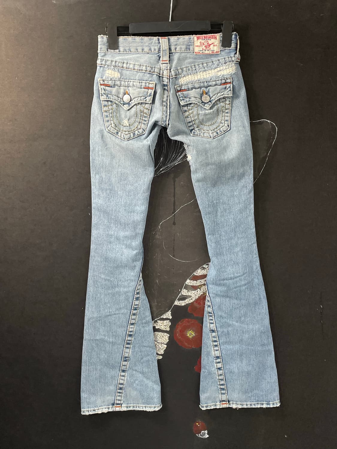 트루릴리전 조이 디트로이트 데미지 부츠컷 데님 팬츠 청바지 24 상품이미지2