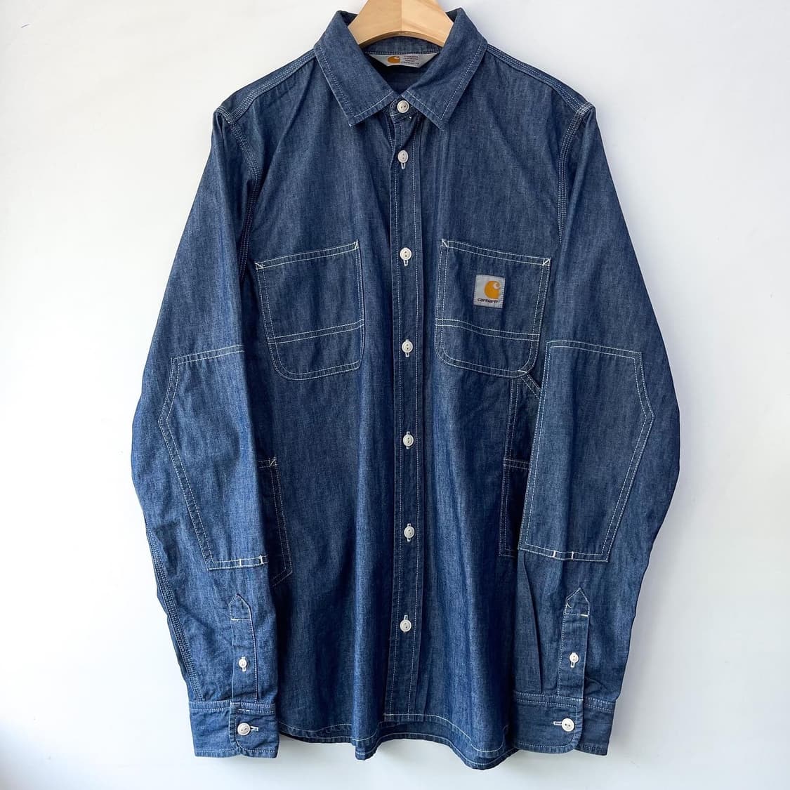 칼하트 L/S 모토 샴브레이 셔츠 상품이미지2