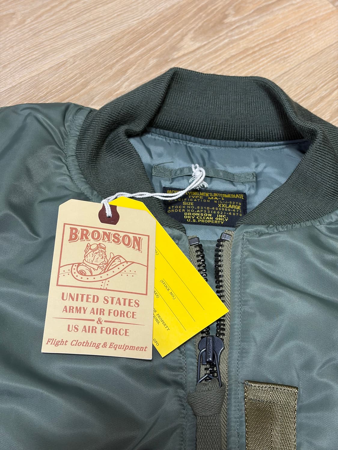 브론슨 MA-1 (중국판) 2XL 새상품 상품이미지4