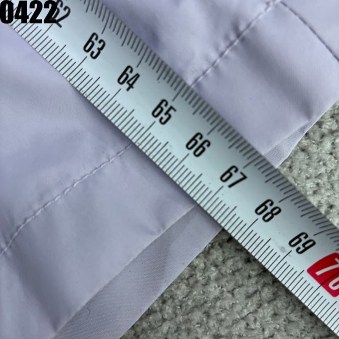 노스페이스 여성 바람막이 조끼 라벤더 m 상품이미지5