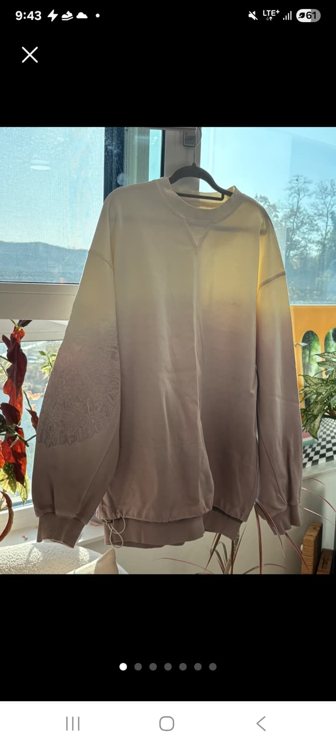 송지오 그라데이션 맨투맨 100 상품이미지1