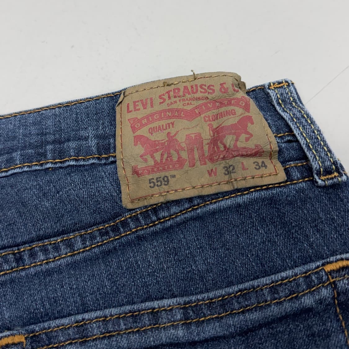 리바이스 559 새깅 워싱 스케이터 데님팬츠 상품이미지7