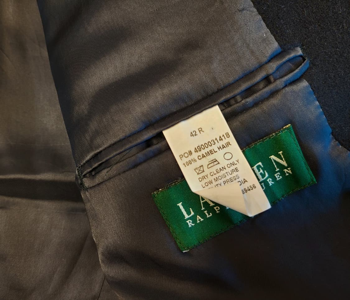 랄프로렌 카멜헤어 자켓 상품이미지3