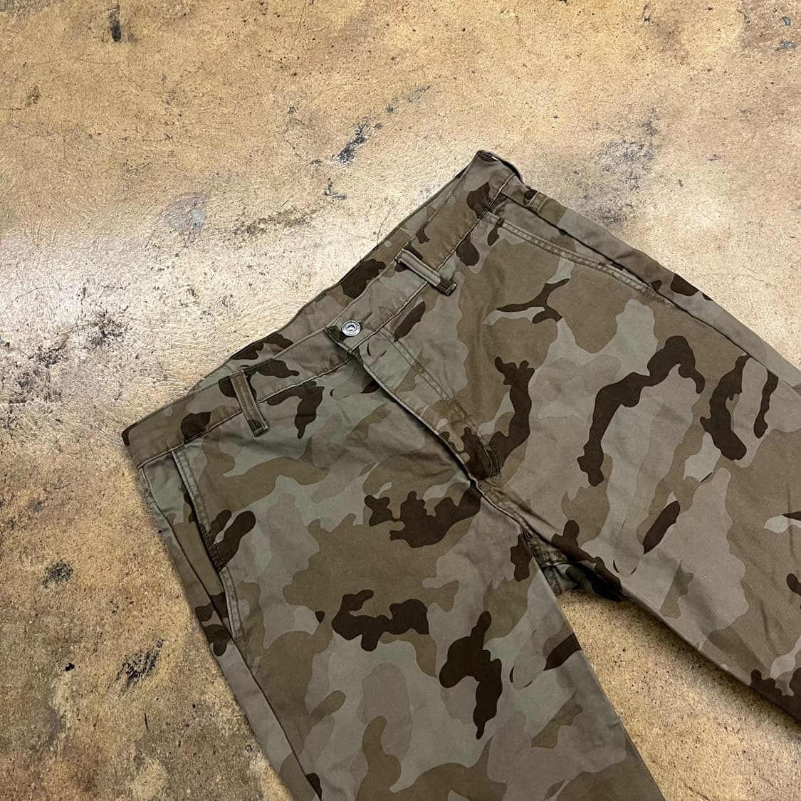 [정품/34] 리바이스 카모 밀리터리 스타일 바지 b18 상품이미지1