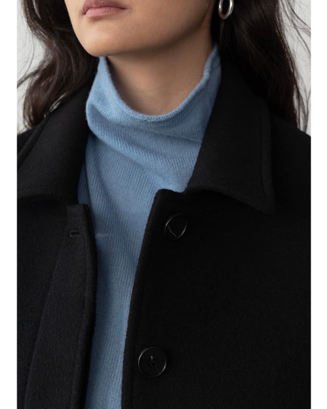 AL,THING) 아보 코트 BLACK 상품이미지5