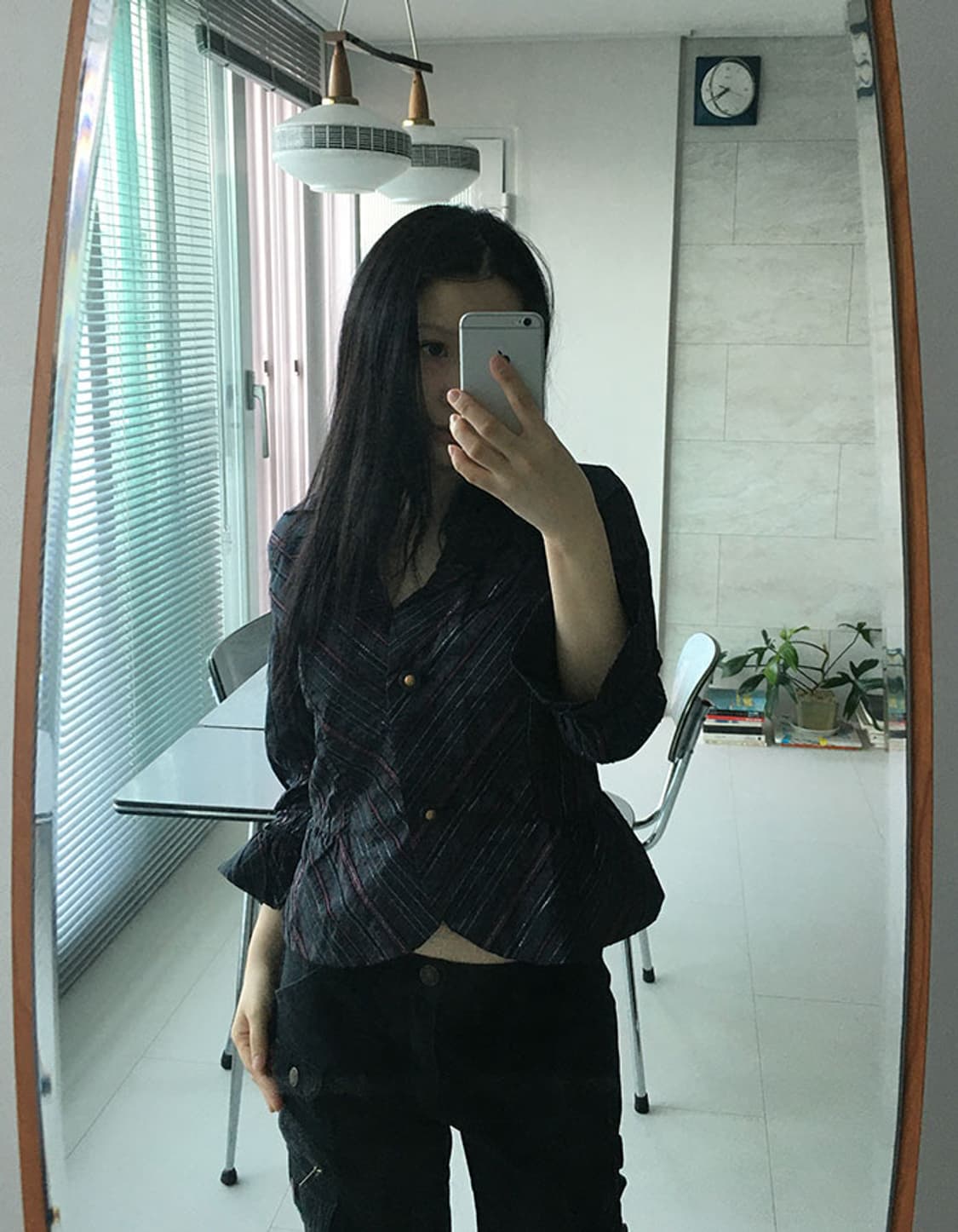 striped flare jacket 상품이미지3