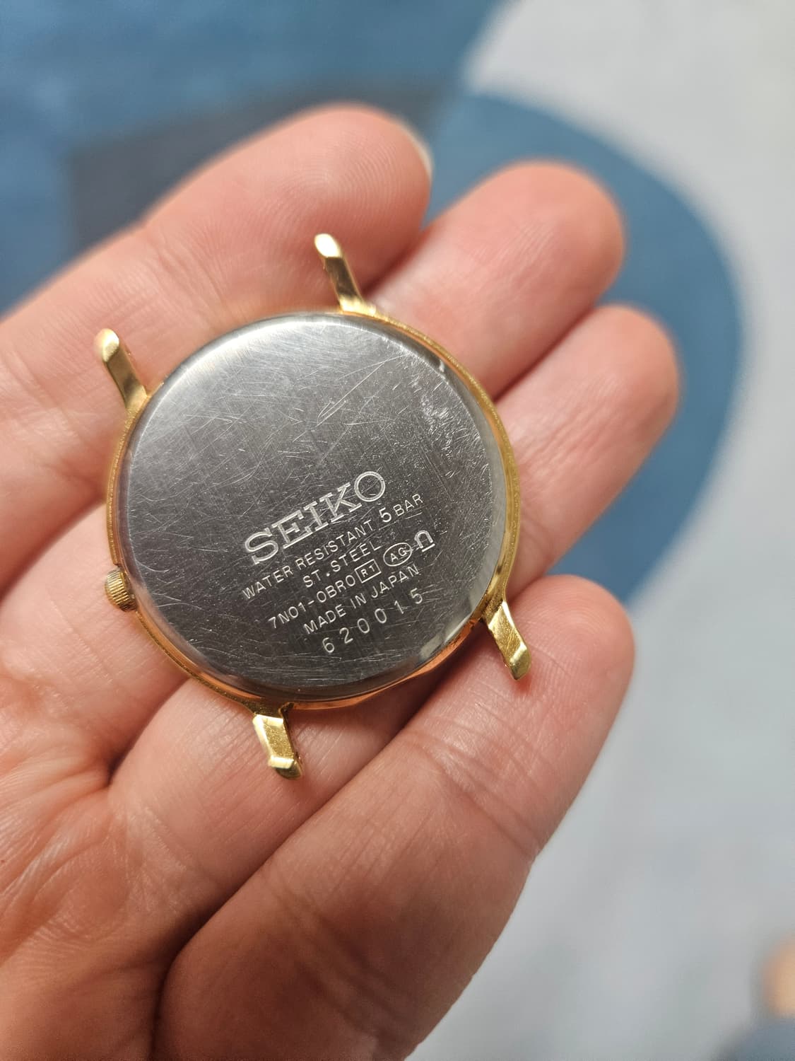 1990s 세이코 금장 쿼츠 빈티지 시계 상품이미지2
