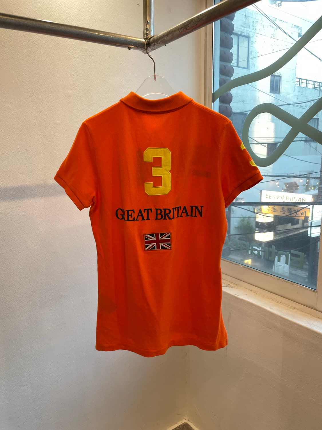 Polo great britain collar t orange 상품이미지5