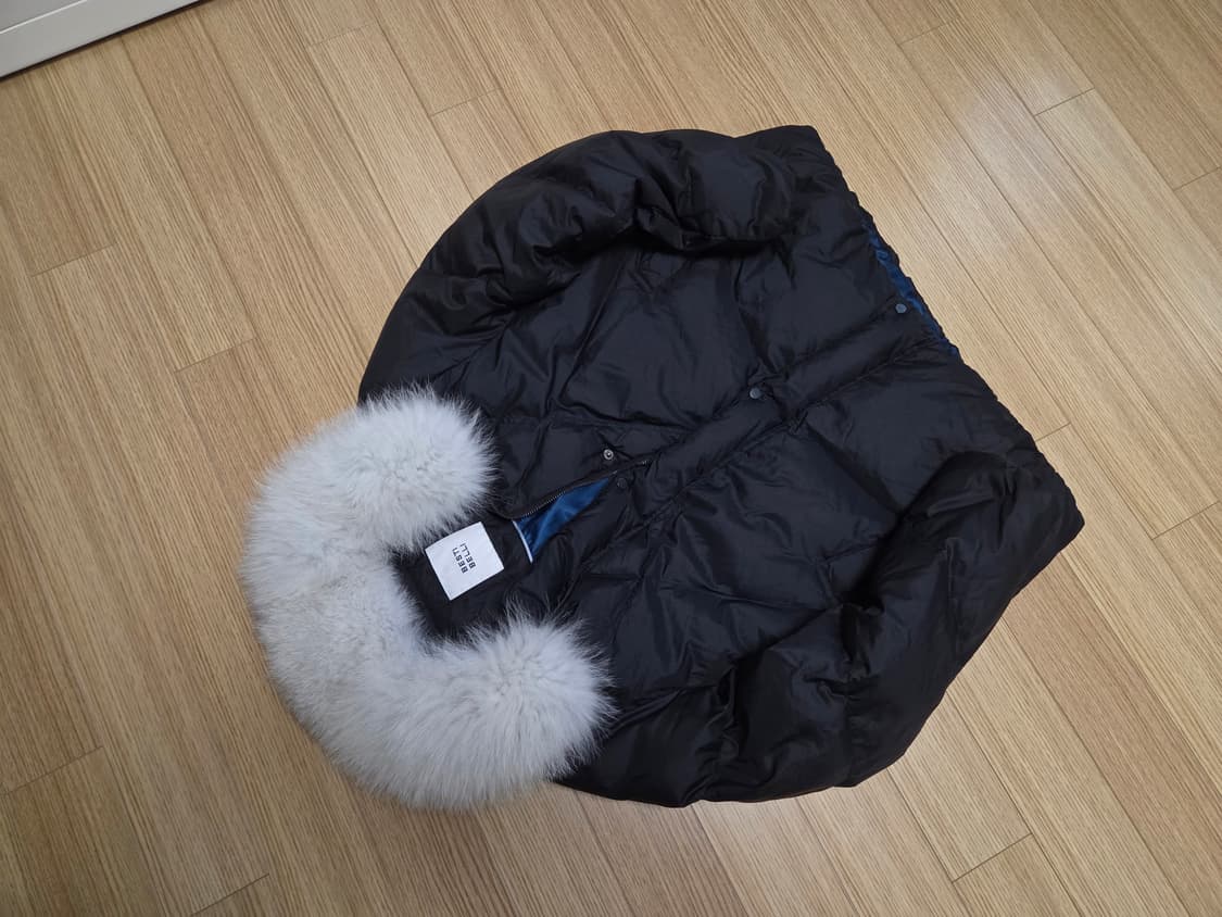 베스띠벨리 폭스퍼 구스 다운 숏 패딩 점퍼 상품이미지7