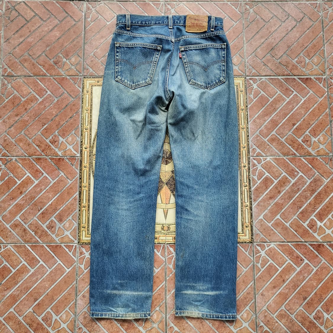 90s 미제 리바이스 505 데님 팬츠 33/31 상품이미지6