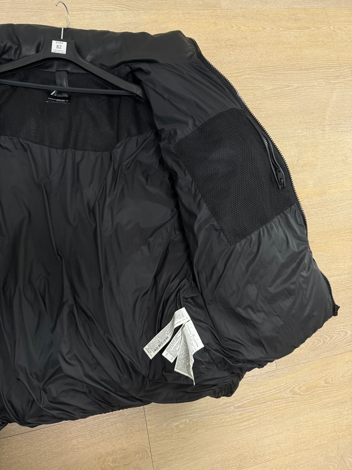 자라 에코레더 패딩 3427/300/800 L-XL 상품이미지6