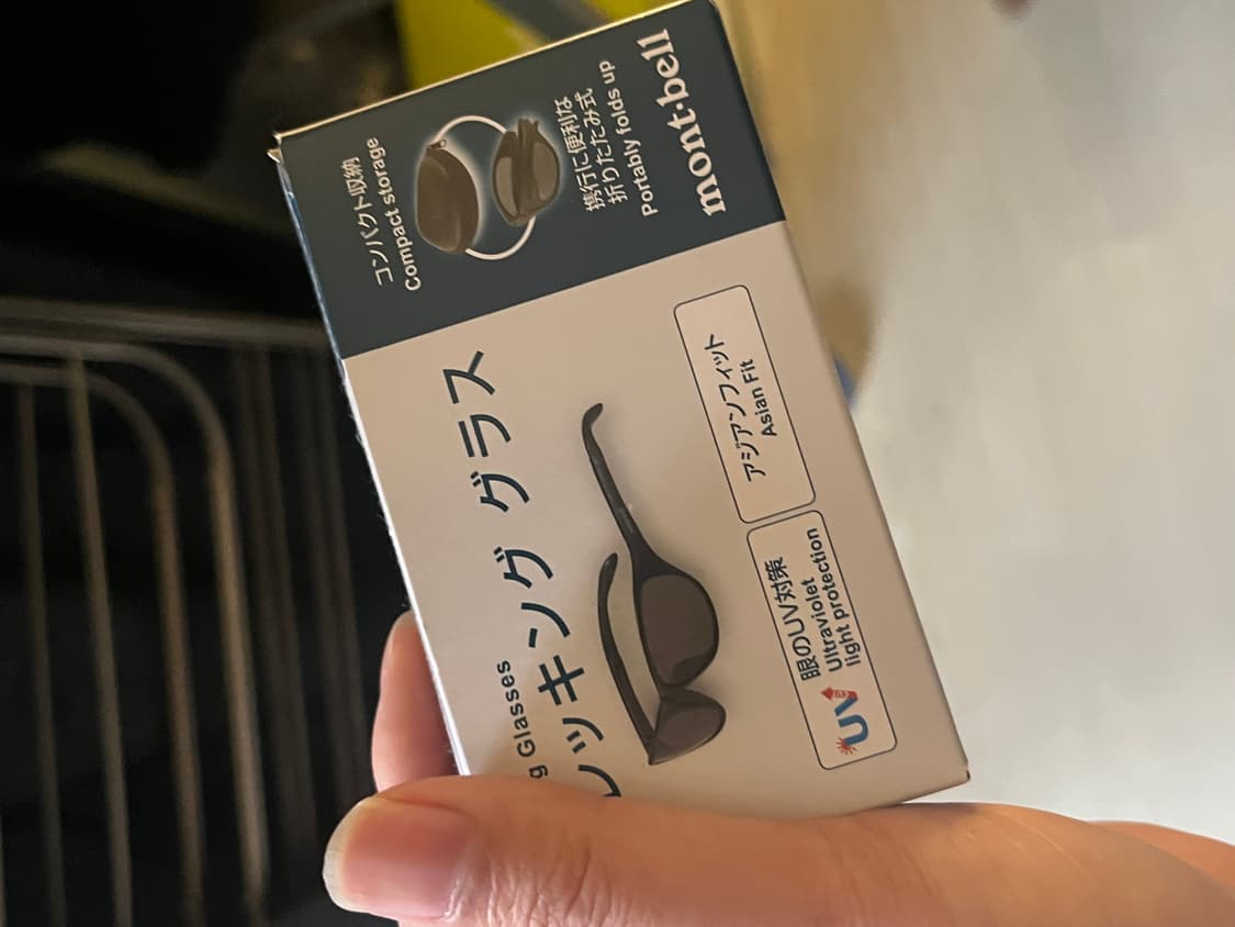 몽벨 트래킹 선글라스 블랙 색상 상품이미지2