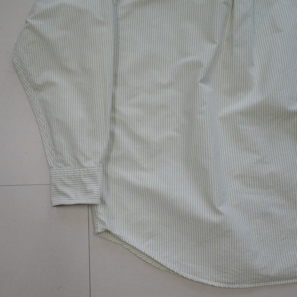 90s 폴로 챕스 랄프로렌 캔디 스트라이프 버튼다운 옥스포드 셔츠 상품이미지9