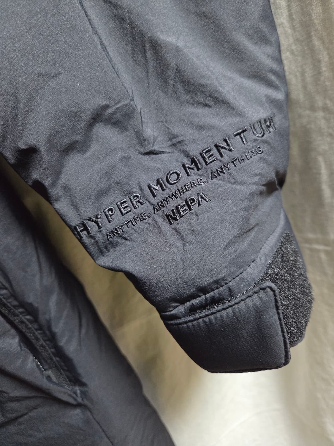 네파 구스다운 몬스터 파카 블랙 100 상품이미지8