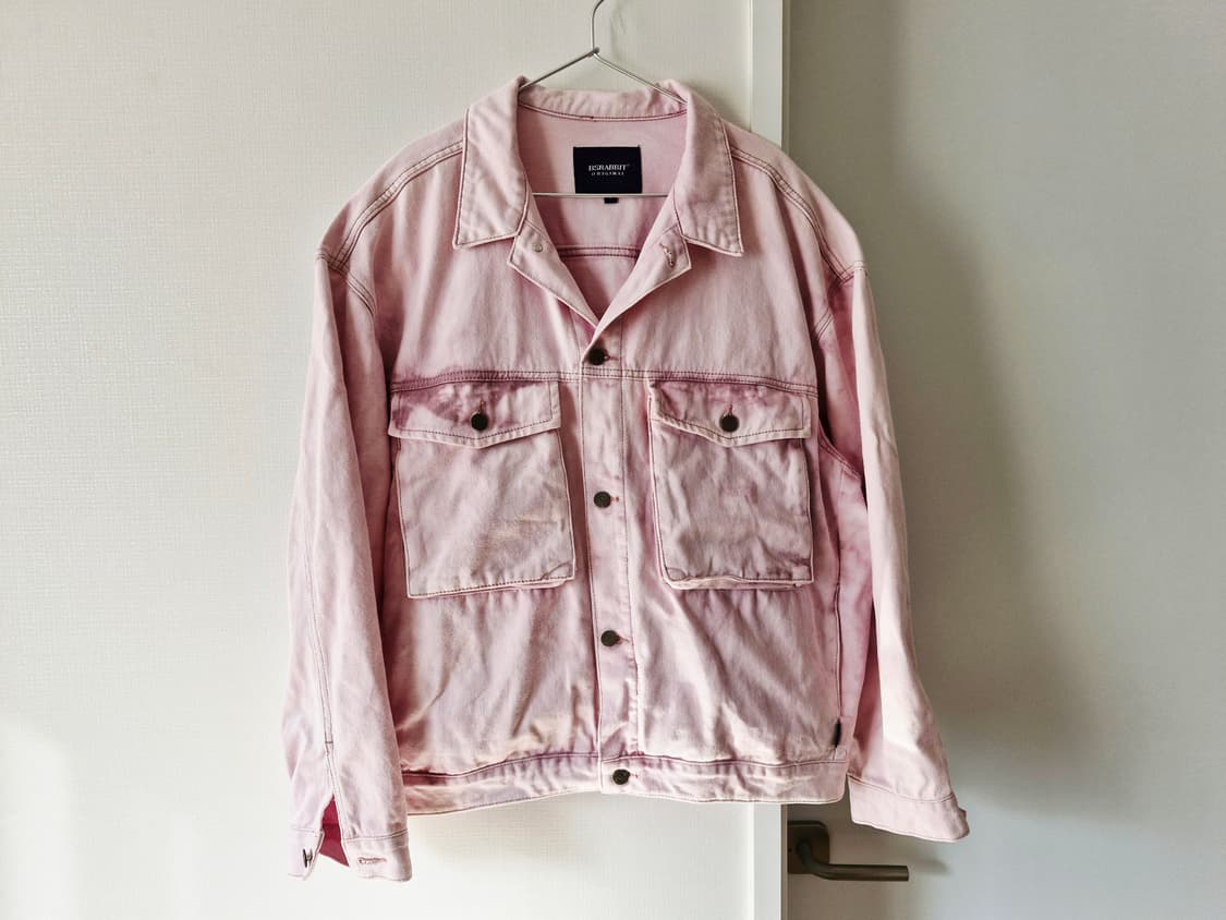 비에스래빗 BS RABBIT 빅 카고 데님자켓 L 상품이미지2