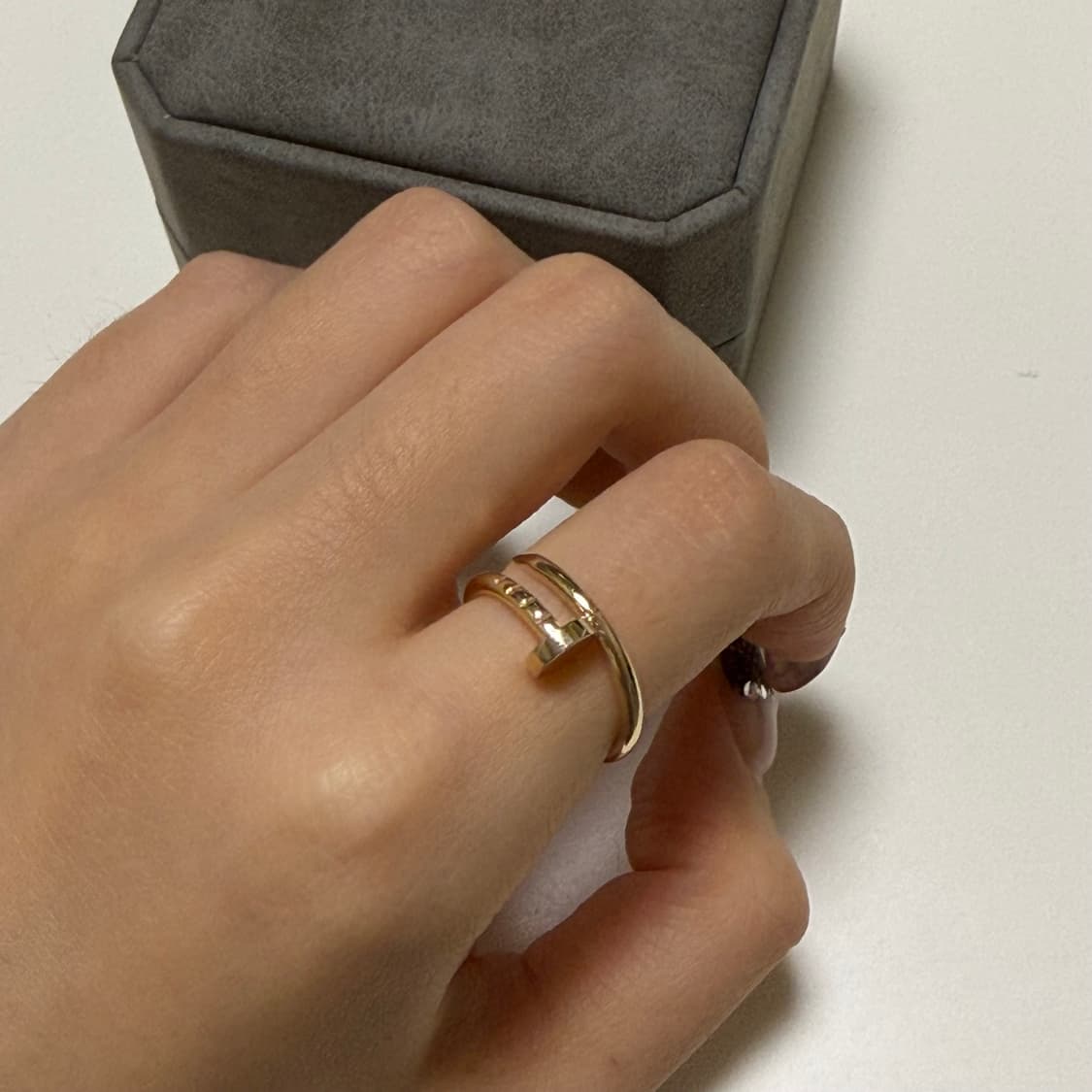 14k 못반지 9.5호 옐로우골드 상품이미지3