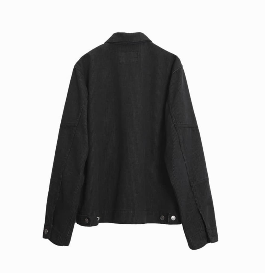 WORK BALANCE DENIM JACKET WASHED BLACK 상품이미지2