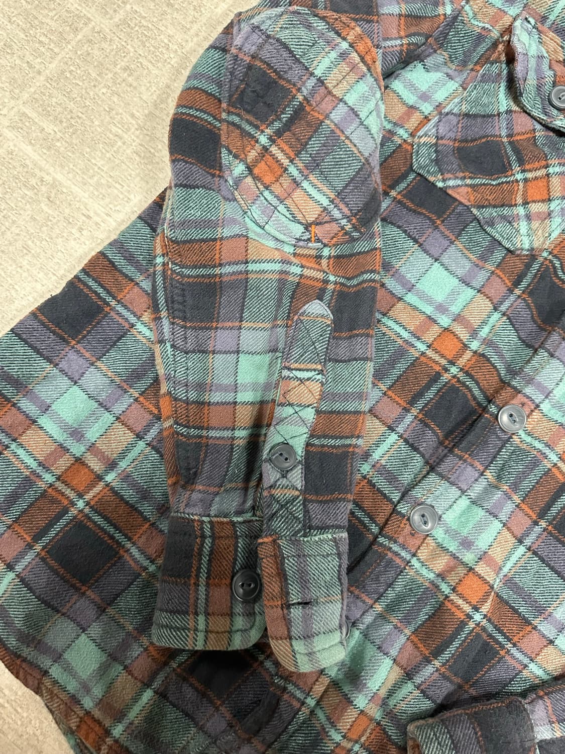 슈퍼드라이 겨울체크 셔츠 상품이미지4