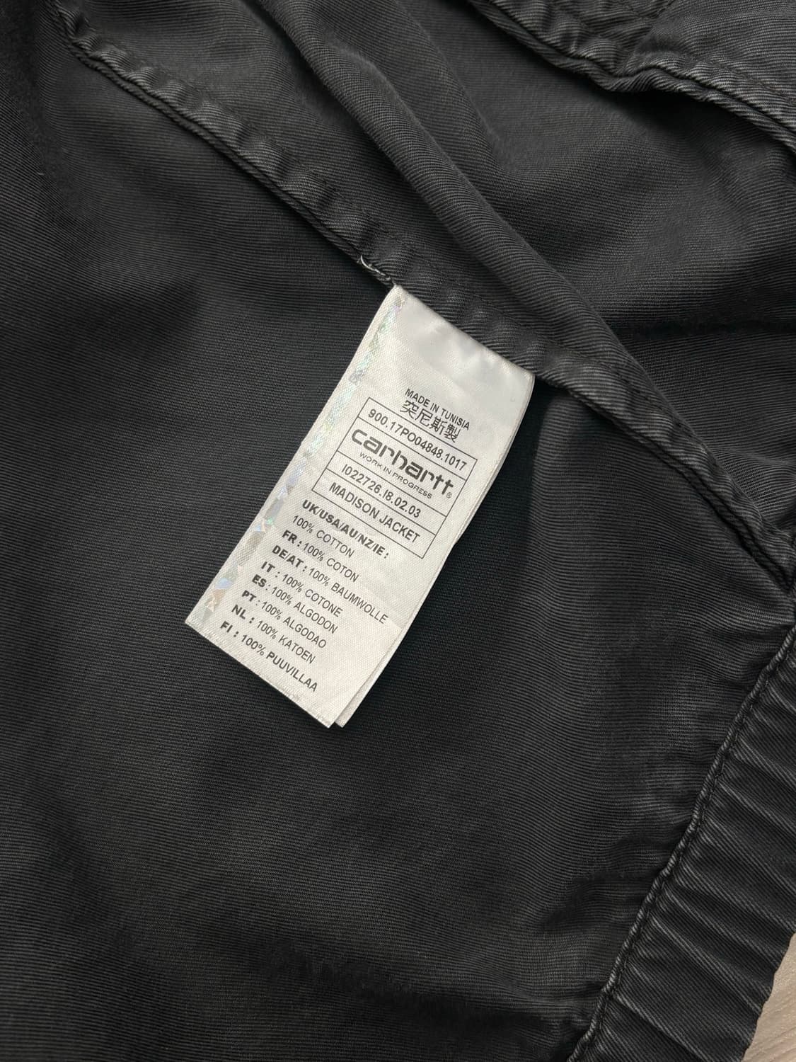 칼하트 매디슨 자켓 차콜 xxL 상품이미지3