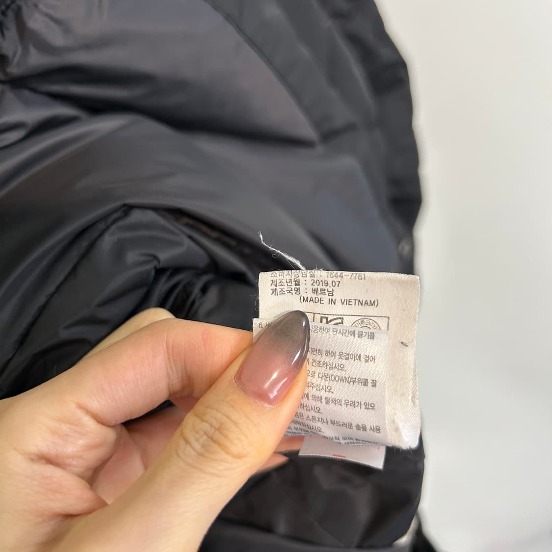 K2 키즈 구스다운 롱패딩 150 블랙  상품이미지4