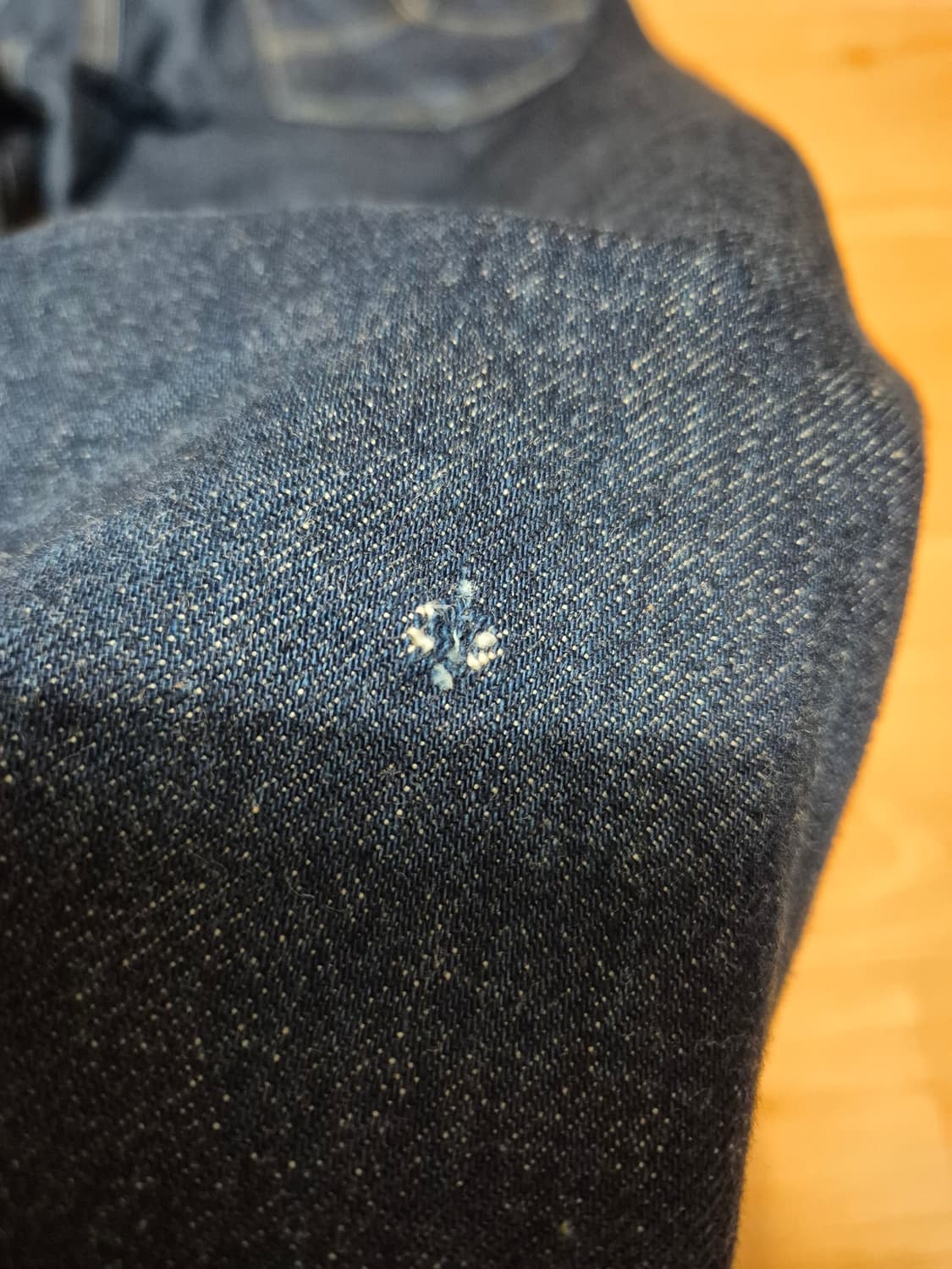 RRL 스트레이트 핏 원스 워시 셀비지 진(31x32) 상품이미지3