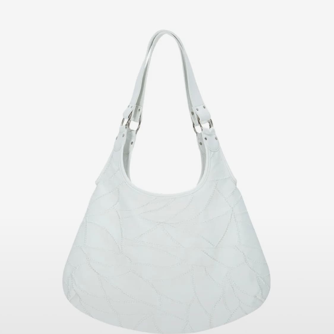 애즈온 베키 숄더 백 화이트 상품이미지2