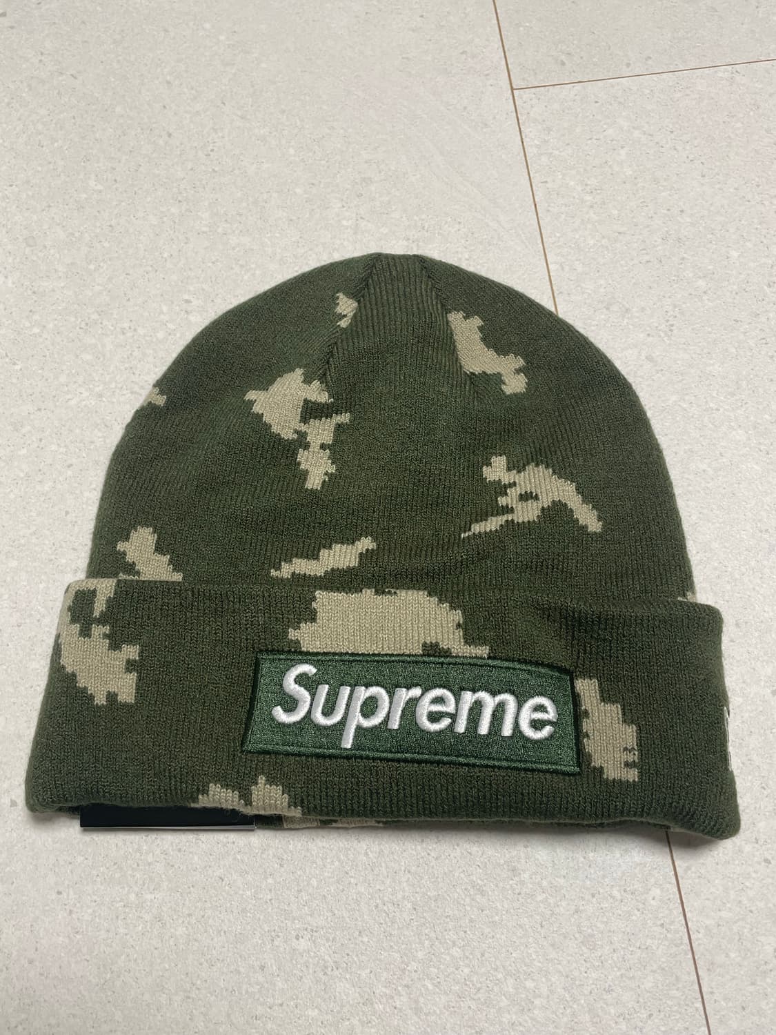슈프림 박스로고 러시안 카모 비니 21fw 상품이미지2