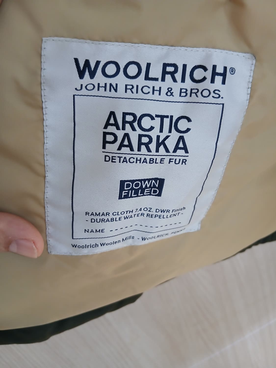 울리치 아크틱 파카, 패딩 상품이미지7