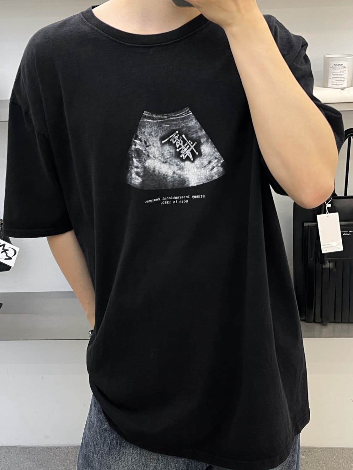 스투시 23s/s 울트라 오버사이즈 티셔츠 상품이미지2