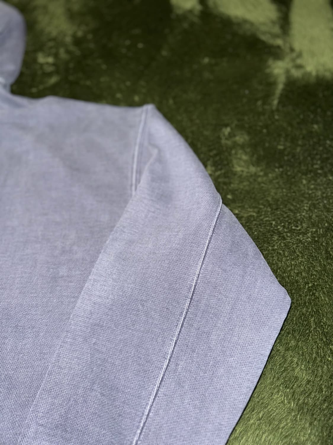 [XL] 감마 갤러리 울트라 헤비 피그먼트 다잉 후드 집업 인디고 블루 상품이미지4