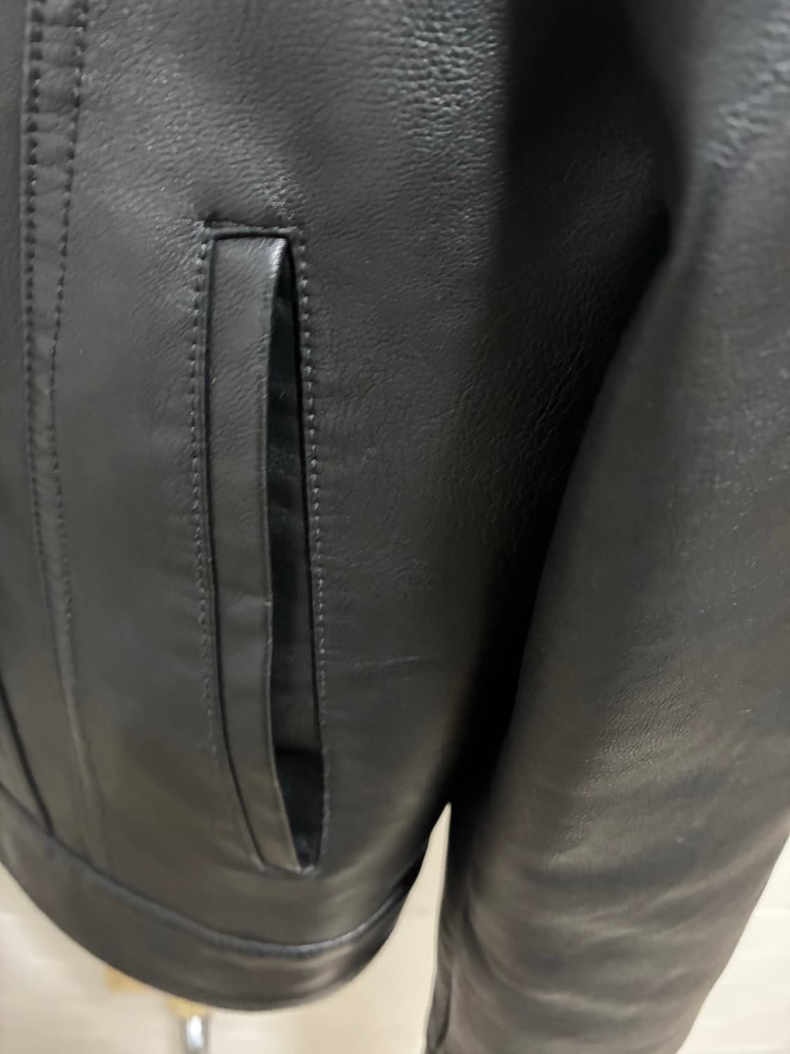 리바이스 레더 트러커 자켓 상품이미지5