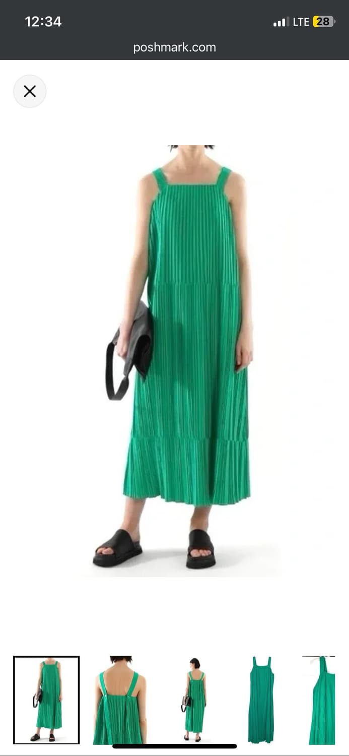 Cos pleated dress 상품이미지2