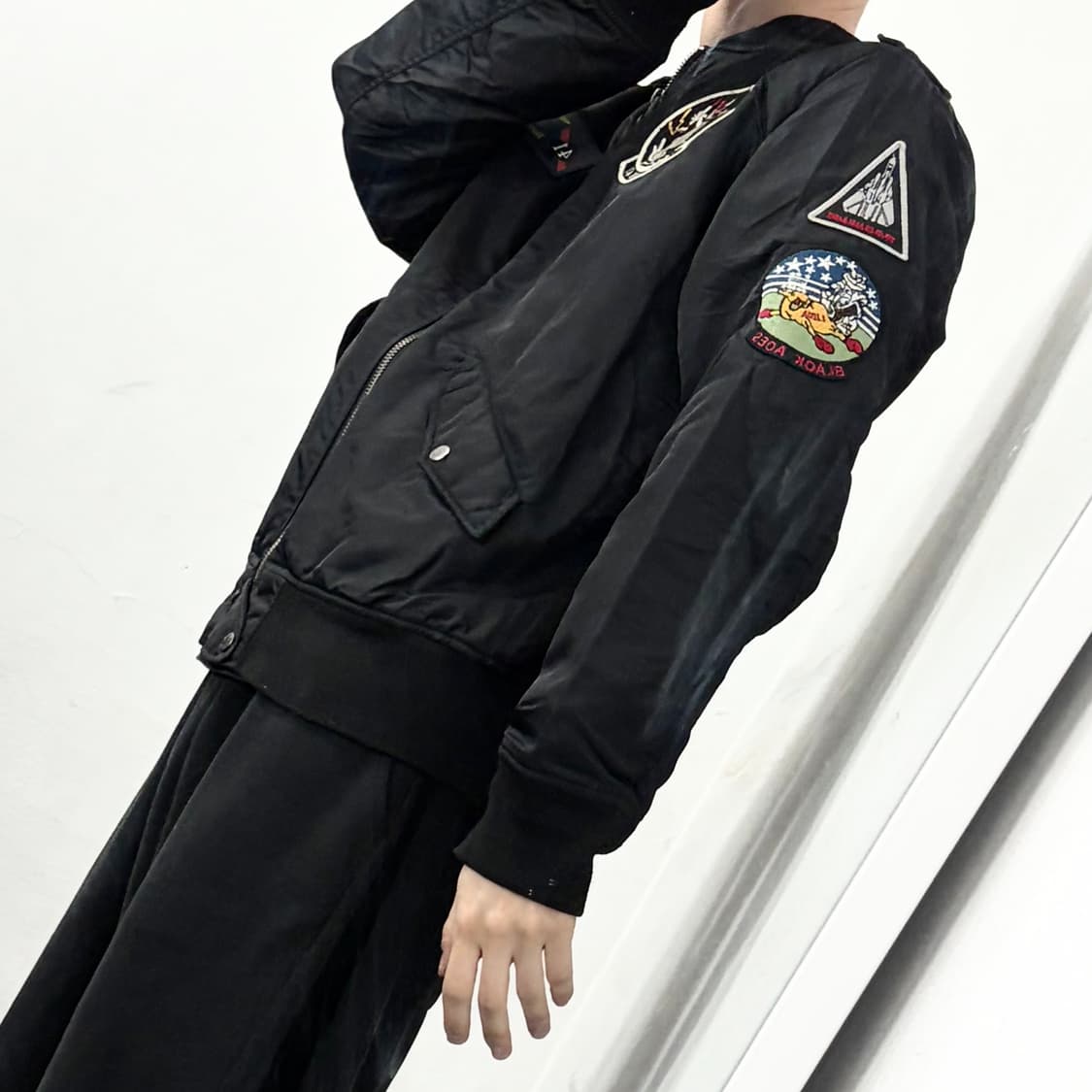 아비렉스 멀티패치 MA-1 자켓 상품이미지5