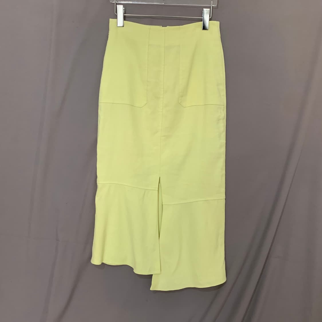 24인치 타임 20 판테코 린넨 혼방 슬릿 트임 롱 스커트 치마 상품이미지1