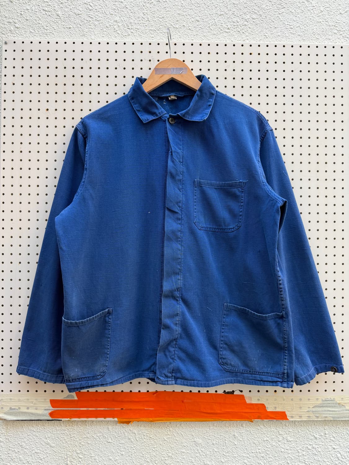 WASHED BLUE OLD VINTAGE 빈티지 프렌치워크자켓 상품이미지1