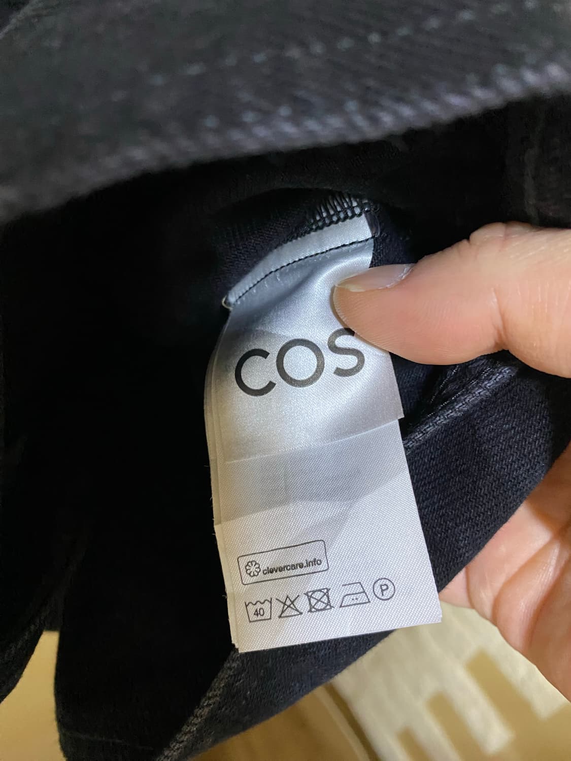 Cos 블랙데님 자켓 상품이미지4