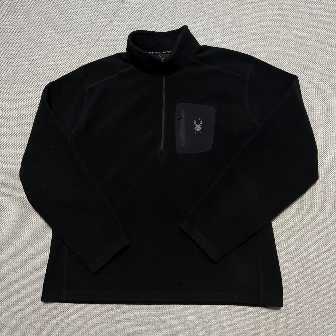 스파이더 하프집업 플리스 상품이미지1