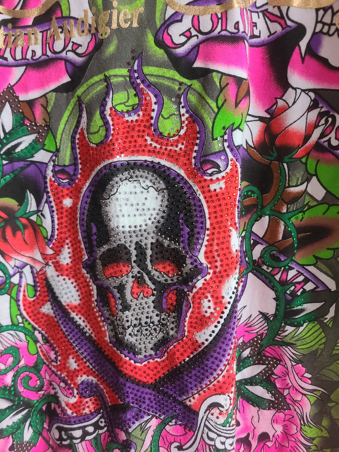 에디하디 스컬 반팔 티셔츠 상품이미지3